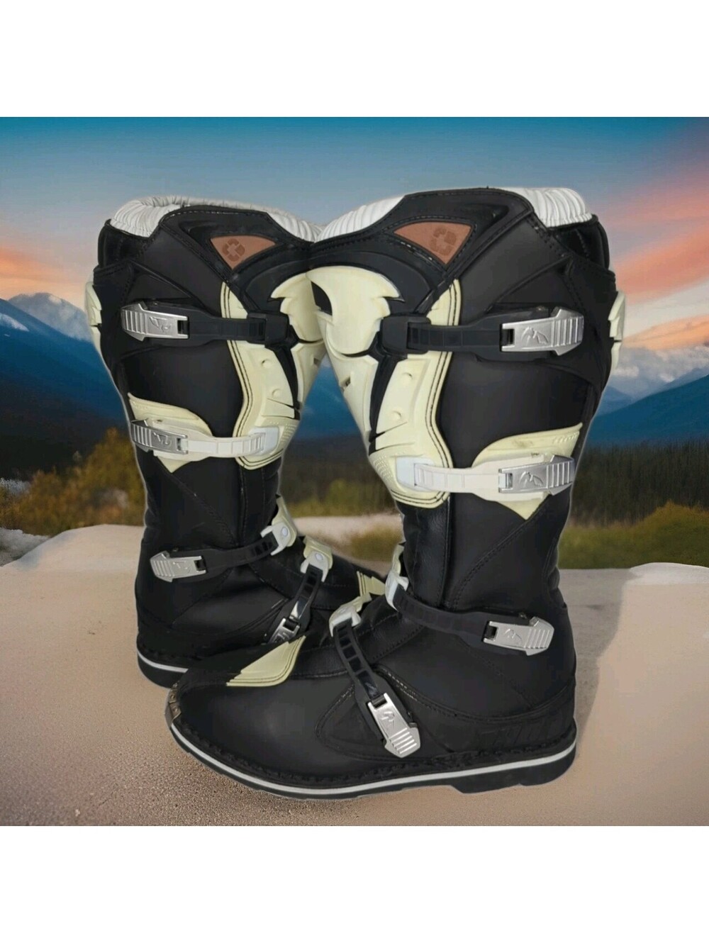 THOR QUADRANT Boots Motorcross Motorcycle MX Dirt Bike Off Road ATV Black Men 12
